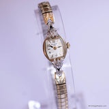 Vintage 1972 Bulova Robe montre Pour les dames | 10 km plaqué or roulé montre