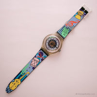 1994 Swatch SAK110 AUTALATIQUE RUISSE montre | Squelette vintage Swatch