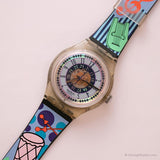 1994 Swatch ساعة أوتوماتيكية SAK110 RUISSEAU | هيكل عظمي خمر Swatch