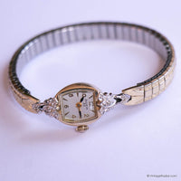 Vintage 1972 Bulova Robe montre Pour les dames | 10 km plaqué or roulé montre