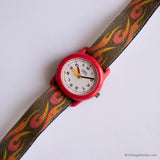Vintage coloré Timex Indiglo montre pour des tailles de poignet supplémentaires