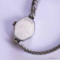 Vintage Hagn 21 Jewels Mechanical Watch for Women Teardrop-Shaped Dial