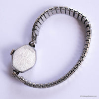 Vintage Hagn 21 Jewels Mechanical Watch for Women Teardrop-Shaped Dial
