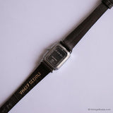 Rechteckige Acqua von Timex Uhr für Frauen | Vintage Silver-Tone Uhr