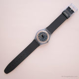 1991 Swatch ساعة SKN104 سترة زرقاء | التسعينيات الأزرق Swatch كلاسيكي