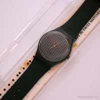 1985 Swatch Standards PINSTRIPE GA102 Watch | 80s Collectible Swatch