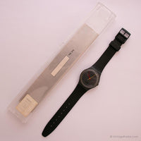 1985 Swatch Standards Pinstripe GA102 montre | Objets de collection des années 80 Swatch