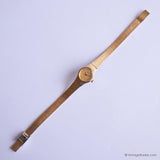 Tone d'or vintage Pulsar montre Pour les dames avec bracelet à ton or