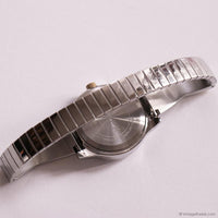 Vintage Timex Stretch Bangle Watch for Women | Two-tone Dress Watch