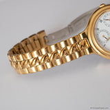 Vintage Seiko 3F38-6200 R1 Moon-phase Watch | Gold-tone Watch Unisex