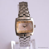Rectangulaire vintage Anne Klein Quartz de New York montre pour femme