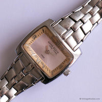 Rectangulaire vintage Anne Klein Quartz de New York montre pour femme
