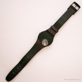 1991 Swatch GX121 Plaza Uhr | 90er Jahre Vintage Swatch Gent Originale