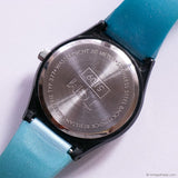 Vintage Blue TCM Watch for Women | Sporty Everyday Wristwatch for Her