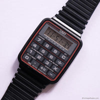 Ancien Timex Calculatrice Chronograph montre | Numérique rétro Timex montre