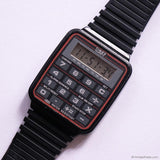 Ancien Timex Calculatrice Chronograph montre | Numérique rétro Timex montre
