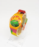 1993 TEQUILA GO102 Swatch Watch | Vintage Hippie Watch - Vintage Radar