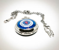 Rangers Football Club Pocket Watch | Can Be Engraved - Vintage Radar