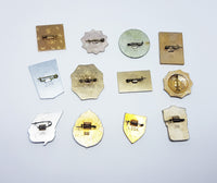 Soviet Vintage Enamel Pins | Enamel Lapel Pins | Set 5 - Vintage Radar