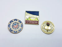 Soviet Vintage Enamel Pins | Enamel Lapel Pins | Set 6 - Vintage Radar