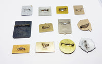 Soviet Vintage Enamel Pins | Enamel Lapel Pins | Set 8 - Vintage Radar