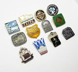 Soviet Vintage Enamel Pins | Enamel Lapel Pins | Set 10 - Vintage Radar