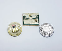 Soviet Vintage Enamel Pins | Enamel Lapel Pins | Set 14 - Vintage Radar