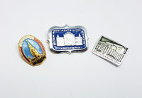 Soviet Vintage Enamel Pins | Enamel Lapel Pins | Set 20 - Vintage Radar