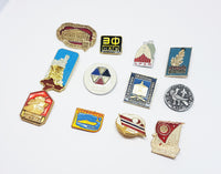 Soviet Vintage Enamel Pins | Enamel Lapel Pins | Set 21 - Vintage Radar