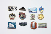 Soviet Vintage Enamel Pins | Enamel Lapel Pins | Set 22 - Vintage Radar