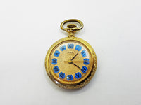 Pax Gold-tone Vintage Pocket Watch | Unique Medallion Watches - Vintage Radar