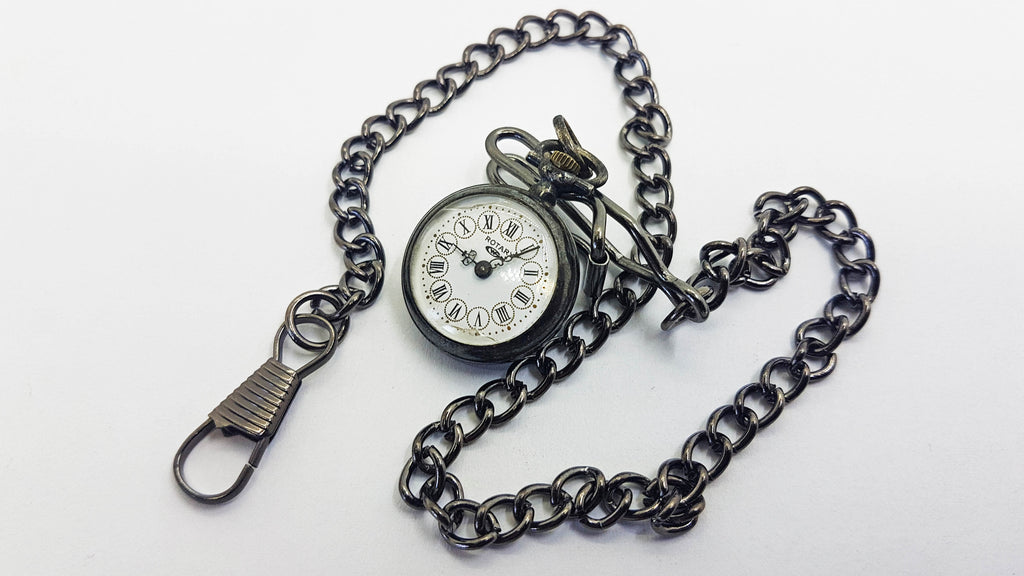 Rotary Vintage Pocket Watch Swiss Pocket Watch