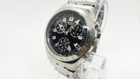 1999 CADMOS YCS409G Swatch Irony | Vintage Chronograph Swatch Watch - Vintage Radar