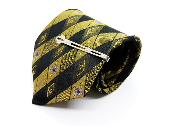 C&A Vintage Tie & Tie Clip | Wedding Collection - Vintage Radar