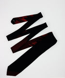 Minimalist Slim Dralon Vintage Tie & Tie Clip | Wedding Collection - Vintage Radar