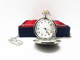 Vintage Bohemian Silver Pocket Watch | Can Be Engraved Upon Request - Vintage Radar