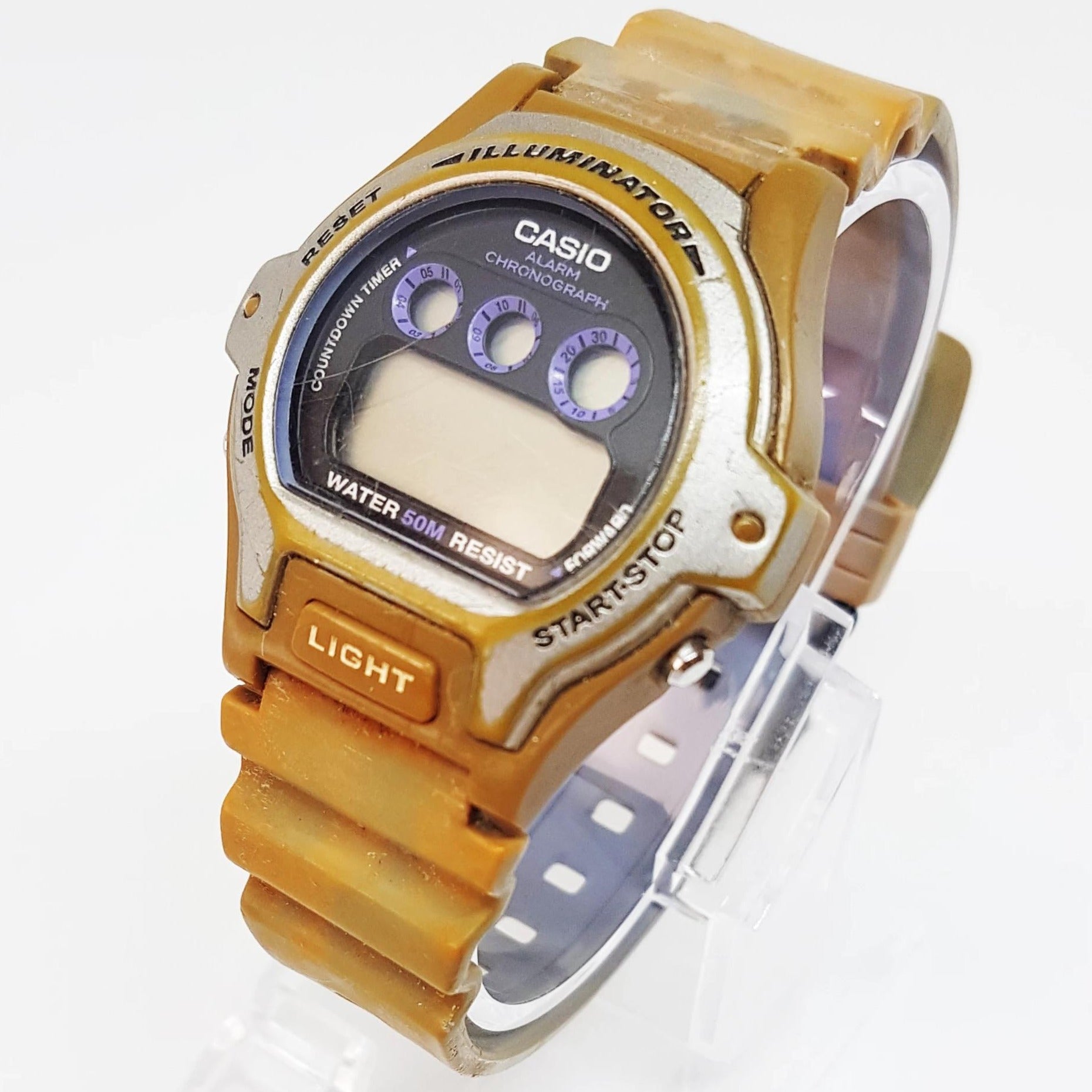 Orologio Digitale Vintage Unisex - Con Allarme, Luce E Cronometro - Foto 3