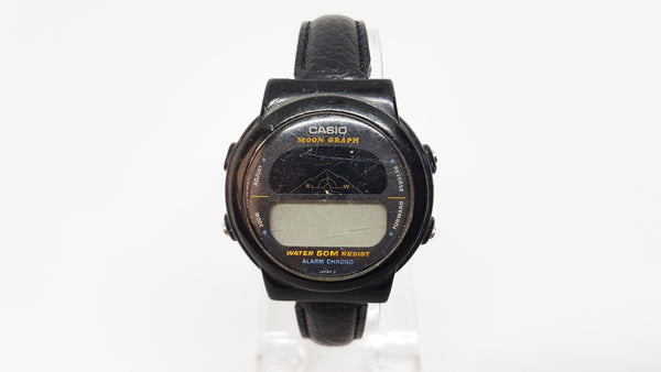 Vintage Casio Moon Graph GMW-15 Watch | Digital Sports Watch 