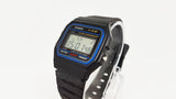Classic F-91W Black Vintage Casio Watch | Alarm Chronograph Watch - Vintage Radar