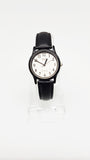 Quartz Water Resistant White Dial Vintage Casio Watch, Minimalist Wristwatch - Vintage Radar