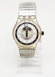 RUSHER SSK108 Vintage Swatch Watch | 1993 Chronograph Stop Watch - Vintage Radar