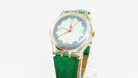 90s Vintage Swatch Watch | Green Swiss-made Swatch Watches - Vintage Radar