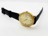 Luxurious Gold-tone Timex Watch Vintage Self Wind - Vintage Radar