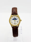 Rare Moonphase Timex Watch Vintage, Occasion Timepiece - Vintage Radar