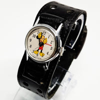 1971 Ingersoll Mickey Mouse Mechanical Watch | 70s Walt Disney Watch - Vintage Radar