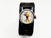 1971 Ingersoll Mickey Mouse Mechanical Watch | 70s Walt Disney Watch - Vintage Radar