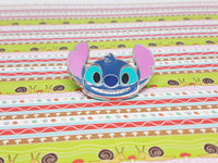 Happy Fun Stitch Disney Enamel Pin | Lilo and Stitch Blue Pins - Vintage Radar