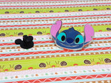 Happy Fun Stitch Disney Enamel Pin | Lilo and Stitch Blue Pins - Vintage Radar