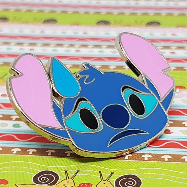 Sad Stitch Disney Enamel Pin  Lilo and Stitch Cute Disney Pins