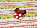 Minnie Mouse Disney Enamel Pin | Hidden Mickey Collection - Vintage Radar